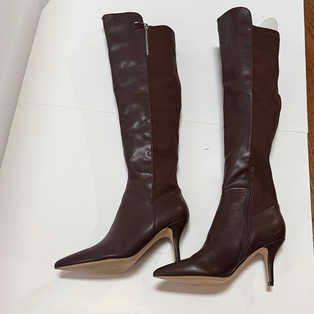 Marc Fisher Dark Brown Over the Knee Boots